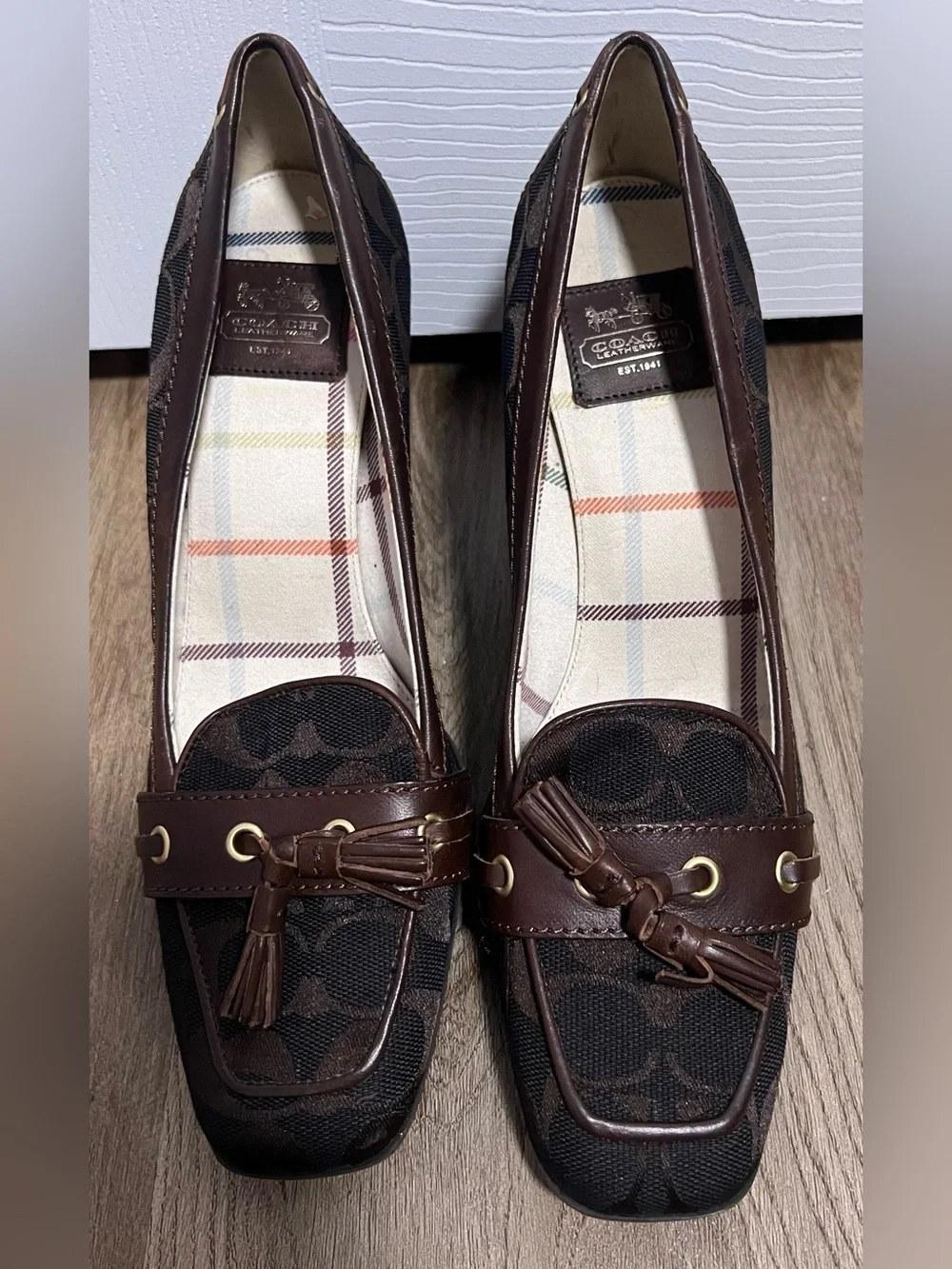 COACH Kirsty Tassel Loafer Pumps